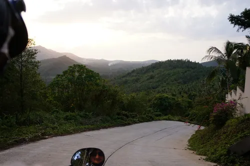 Scooter tour on the ring road around Koh Samui