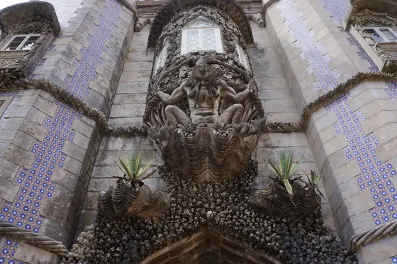 The Triton gateway at Pena Palace