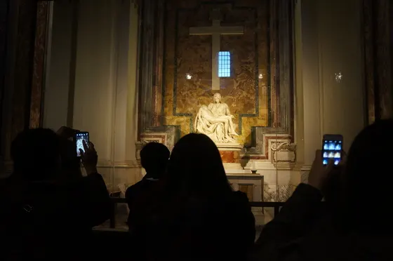 Michelangelo's Pietà in St. Peter's Basilica