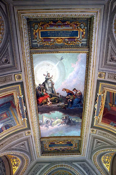 The Gallery of the Candelabra in the Vatican Museums