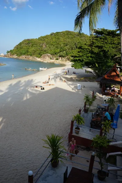 Silver Beach, also known as Crystal Bay, on Koh Samui